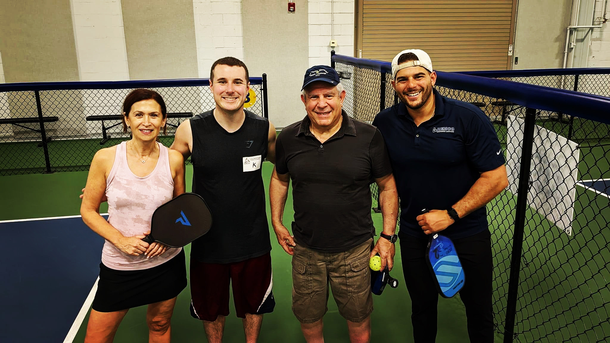 Remco team at a local pickleball community event